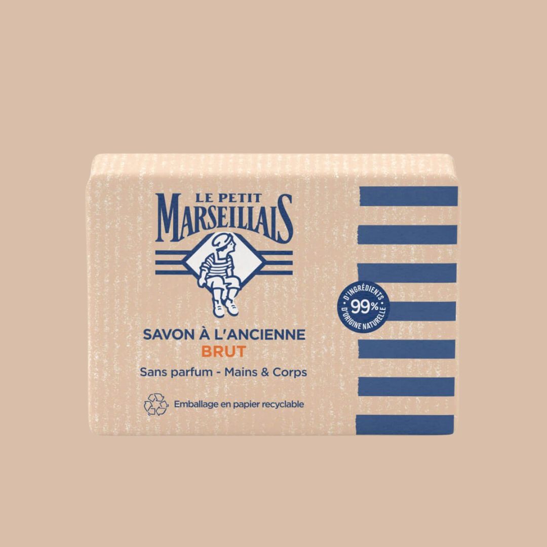 Le Petit Marseillais Fragrance-free French Soap Bar 300g